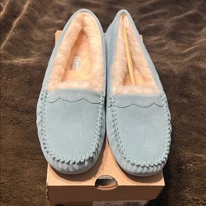 UGG Light Blue Women's Moccasins
